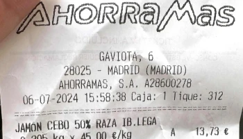 Ahorramas - Madrid