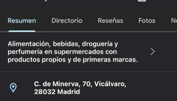 Supermercados Dia - Madrid