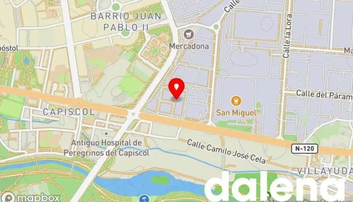 mapa de Aceitunas Gonzales & Barrio Tienda de alimentación en Burgos