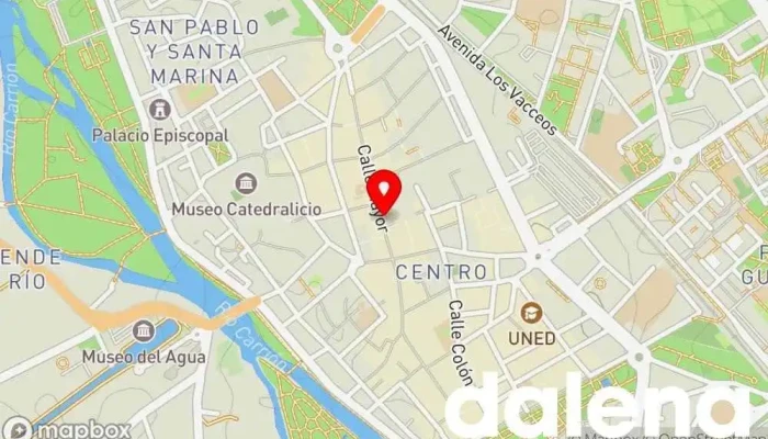 mapa de Aceitunas Olibher Palencia Tienda de alimentación en Palencia