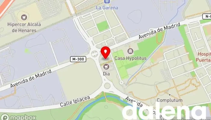 mapa de Action Alcalá de Henares Tienda general, Tienda de bricolaje, Tienda de muebles, Tienda de regalos, Tienda de coleccionables, Tienda de artículos para el hogar, Tienda de artículos de fiesta, Tienda de animales, Tienda de material escolar, Gran superficie en Alcalá de Henares