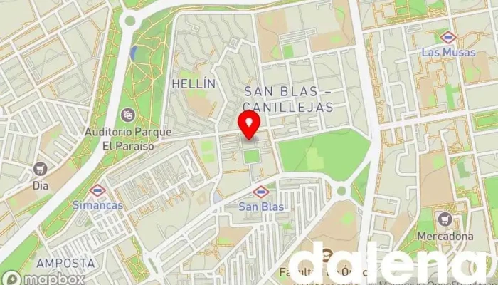 mapa de Action Madrid - San Blas Tienda general, Tienda de bricolaje, Tienda de muebles, Tienda de regalos, Tienda de coleccionables, Tienda de artículos para el hogar, Tienda de artículos de fiesta, Tienda de animales, Tienda de material escolar, Gran superficie en Madrid