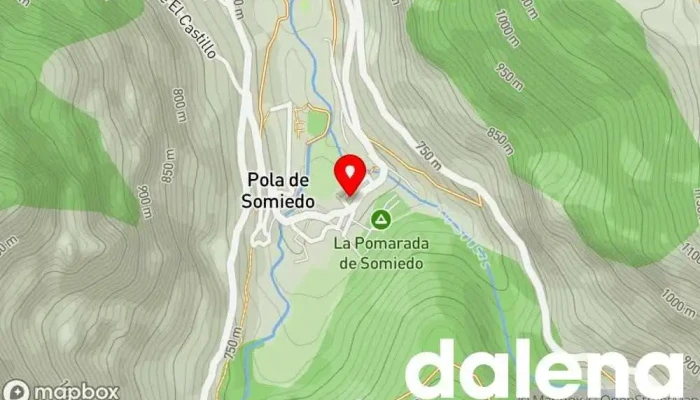 mapa de Agrolab Tienda de alimentación en Pola de Somiedo
