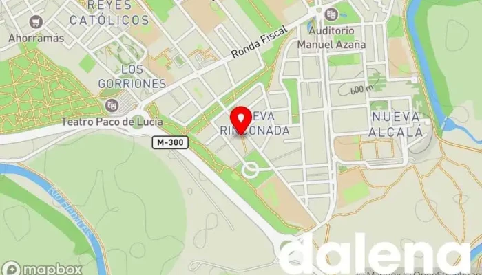 mapa de Ahorramas Supermercado, Comercio en Alcalá de Henares