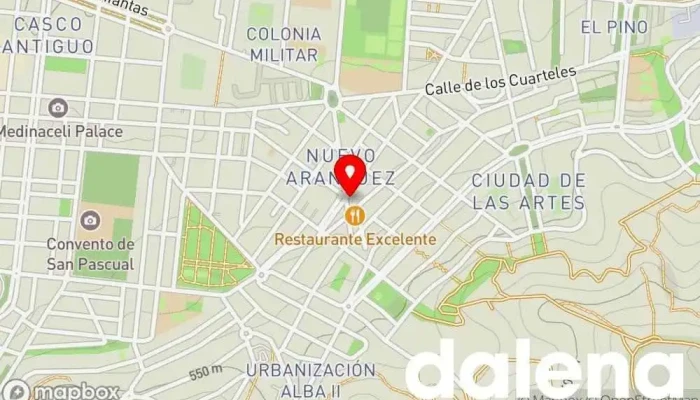mapa de Ahorramas Supermercado, Comercio en Aranjuez