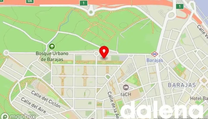 mapa de Ahorramas Supermercado, Comercio en Madrid