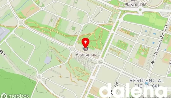 mapa de Ahorramas Supermercado, Comercio en Boadilla del Monte
