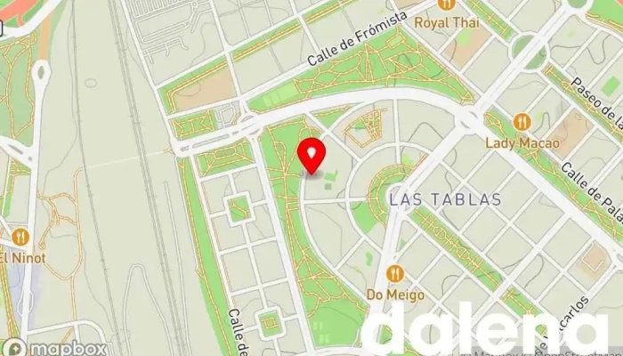 mapa de Ahorramas Supermercado, Comercio en Madrid