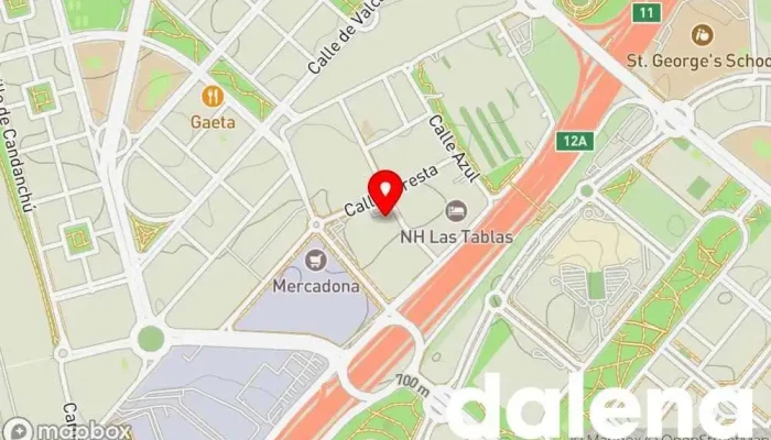 mapa de Ahorramas Supermercado, Comercio en Madrid