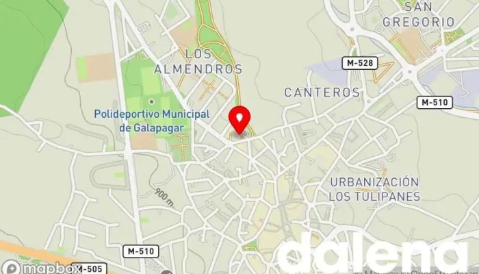 mapa de Ahorramas Supermercado, Comercio en Galapagar
