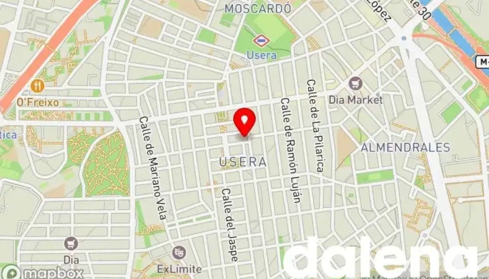 mapa de Ahorramas Supermercado, Comercio en Madrid