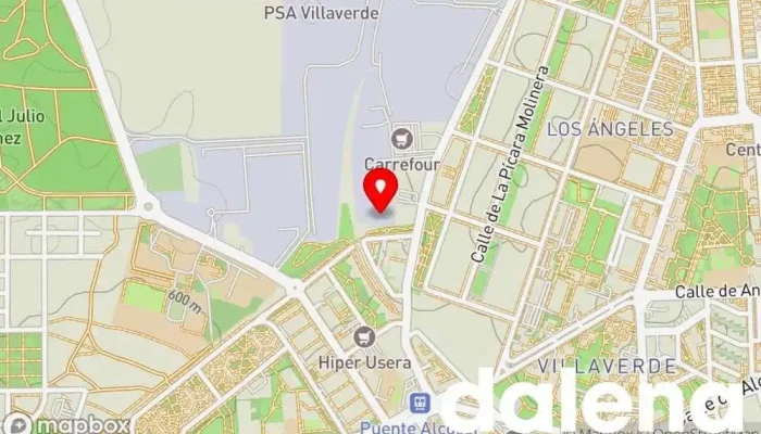 mapa de Ahorramas Supermercado, Comercio en Madrid