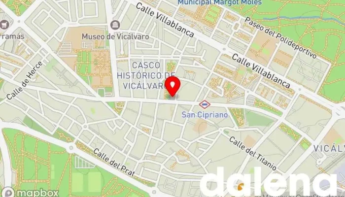 mapa de Ahorramas Supermercado, Comercio en Madrid