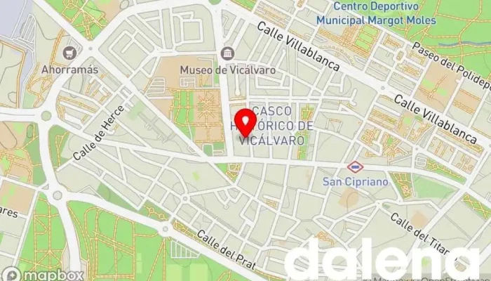 mapa de Ahorramas Supermercado, Comercio en Madrid