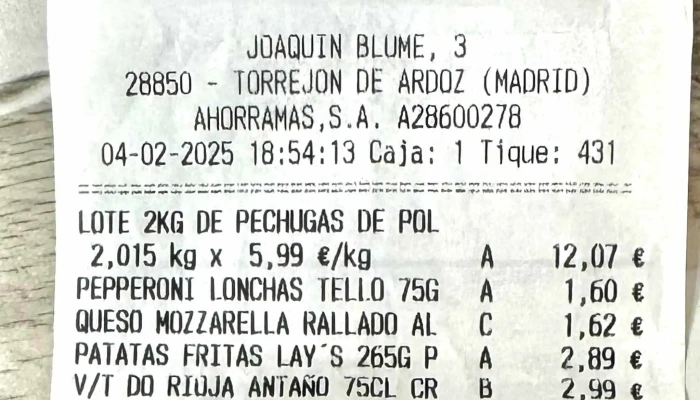 Ahorramas - Torrejón De Ardoz