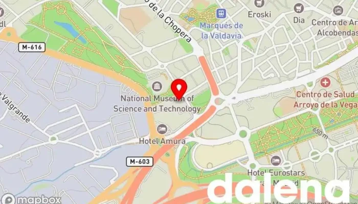 mapa de ALDI Supermercado de descuentos, Tienda general en Alcobendas