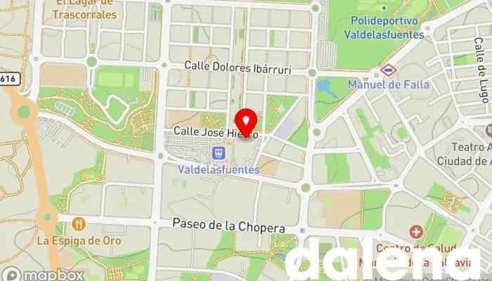 mapa de ALDI Supermercado de descuentos, Tienda general en Alcobendas