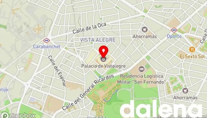 mapa de ALDI Supermercado de descuentos, Tienda general en Madrid