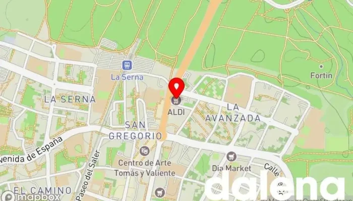 mapa de ALDI Supermercado de descuentos, Tienda general en Fuenlabrada
