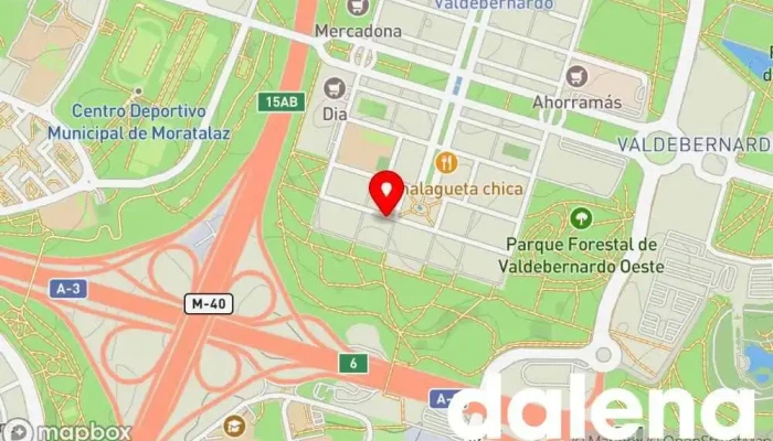 mapa de Alimentacion - Chino Tienda de alimentación en Madrid