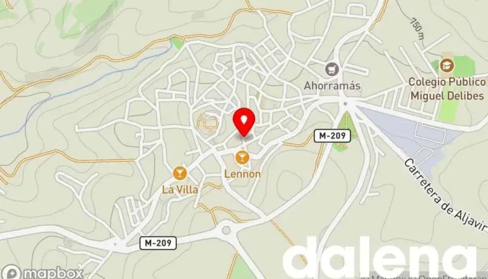 mapa de Alimentación Angelines Tienda de alimentación en Campo Real