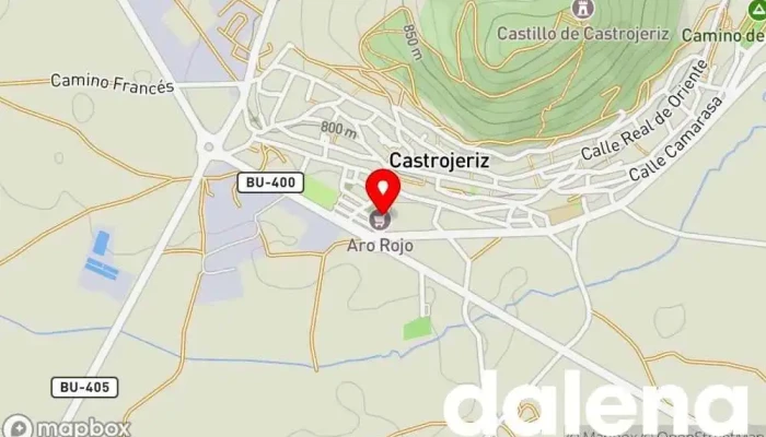 mapa de Alimentación Cesar Tienda de alimentación en Castrojeriz
