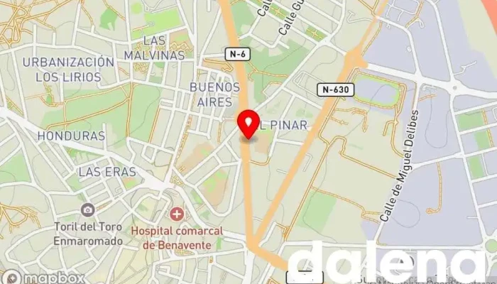 mapa de Alimentación el Pinar Supermercado en 42