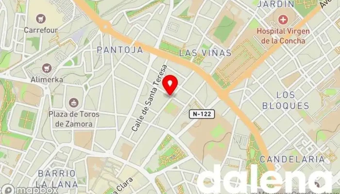 mapa de Alimentación Julio. Frutería y Jamonería Frutería en Zamora