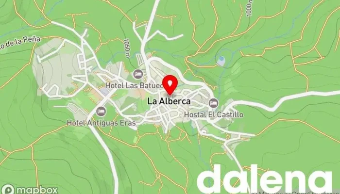 mapa de Alimentación La Alberca Tienda de alimentación en La Alberca