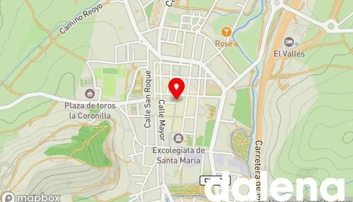 mapa de Alimentación La Despensa Tienda de alimentación en Briviesca