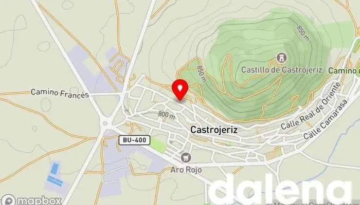 mapa de Alimentación Lucía Bazar en Castrojeriz