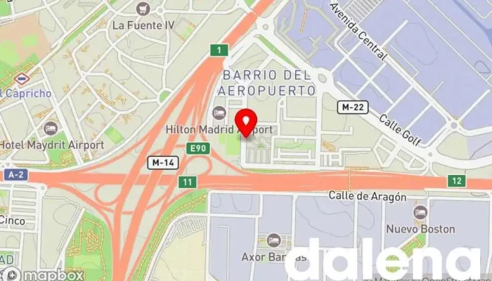 mapa de alimentacion Supermercado en Madrid