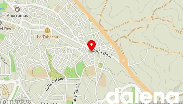 mapa de Alimentación panadería Punto Celeritas Tienda de alimentación en Arganda del Rey