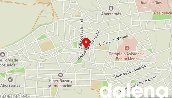 mapa de ALIMENTACIÓN Y BAZAR Tienda de alimentación, Bazar en Ciempozuelos