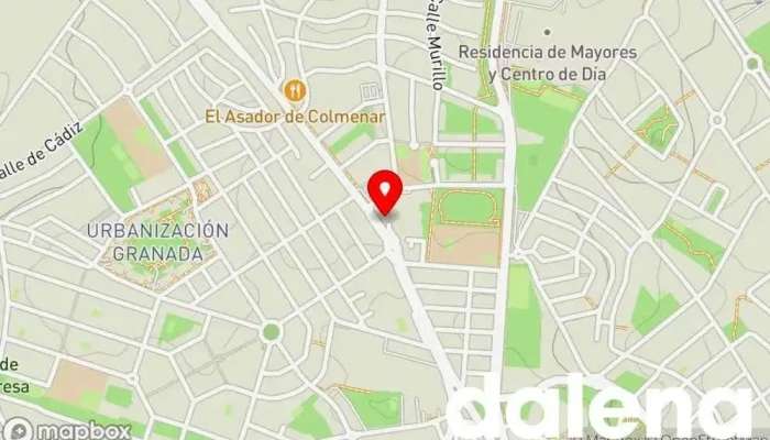 mapa de Alimentación y Bazar Supermercado en Colmenar Viejo