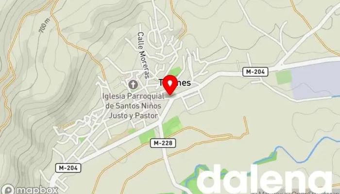 mapa de Alimetacion y Fruteria Pabloz Tienda de alimentación en Tielmes