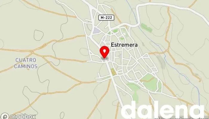 mapa de Almi Alimentación Tienda de alimentación en Estremera