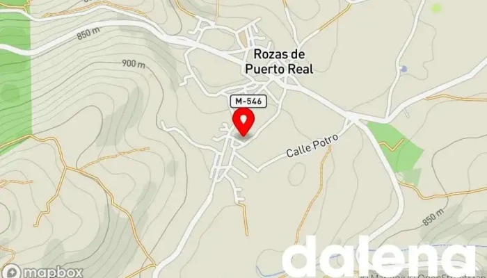 mapa de Ana María Fernández Larios Estanco en Rozas de Puerto Real