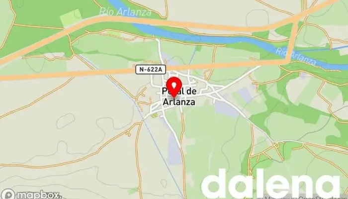 mapa de Antonia Curiel Cabezudo Tienda de alimentación en Peral de Arlanza