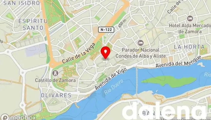 mapa de Aperos y Viandas Tienda de delicatessen en Zamora