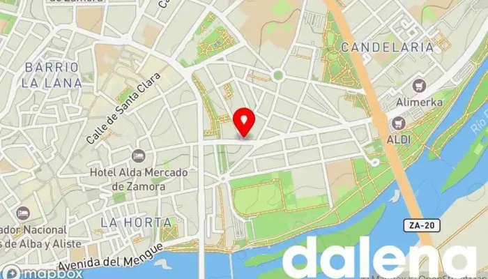 mapa de Asados Osval Zamora Tienda de alimentación en Zamora