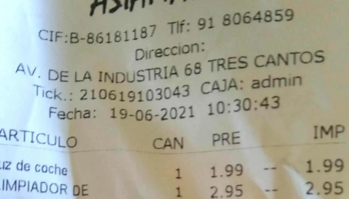 Asiamarkt -  Zona - Tres Cantos