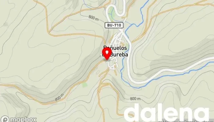 mapa de Asociación Escuela Maestro Antoni Benaiges Museo en Bañuelos de Bureba