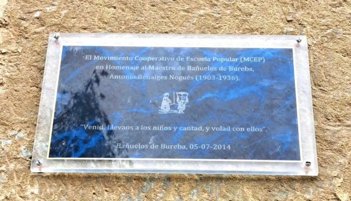 Asociacion Escuela Maestro Antoni Benaiges Numero - Bañuelos de Bureba