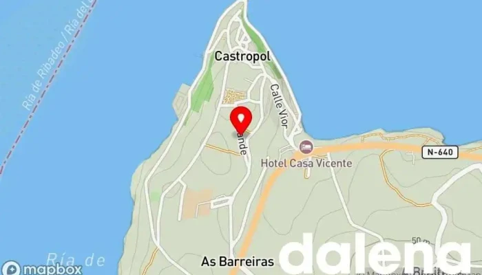 mapa de Autoservicio Beatriz Tienda de alimentación en Castropol