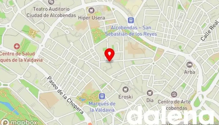 mapa de Autoservicio El Barato Supermercado en Alcobendas