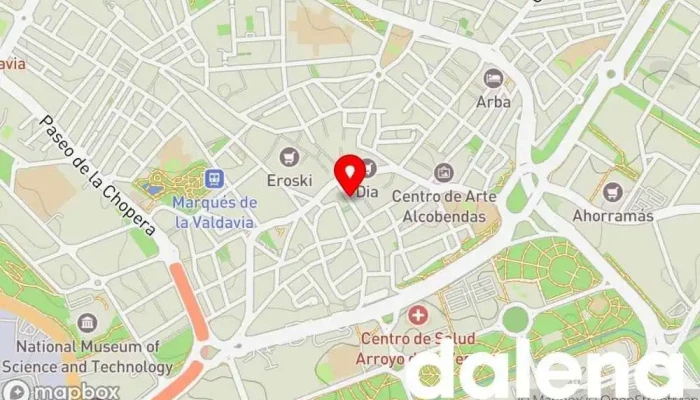 mapa de Autoservicio Luis Ordóñez Hipermercado en Alcobendas