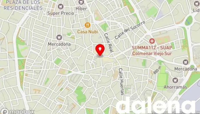 mapa de Autoservicio Supermercado en Colmenar Viejo
