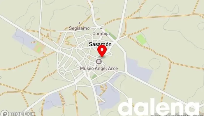 mapa de Avelino Ruiz Martínez Supermercado en Sasamón