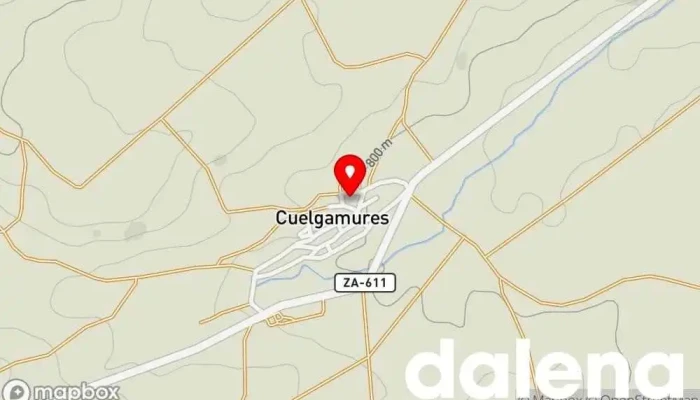 mapa de Ayuntamiento de Cuelgamures Oficina de la Administración en 4